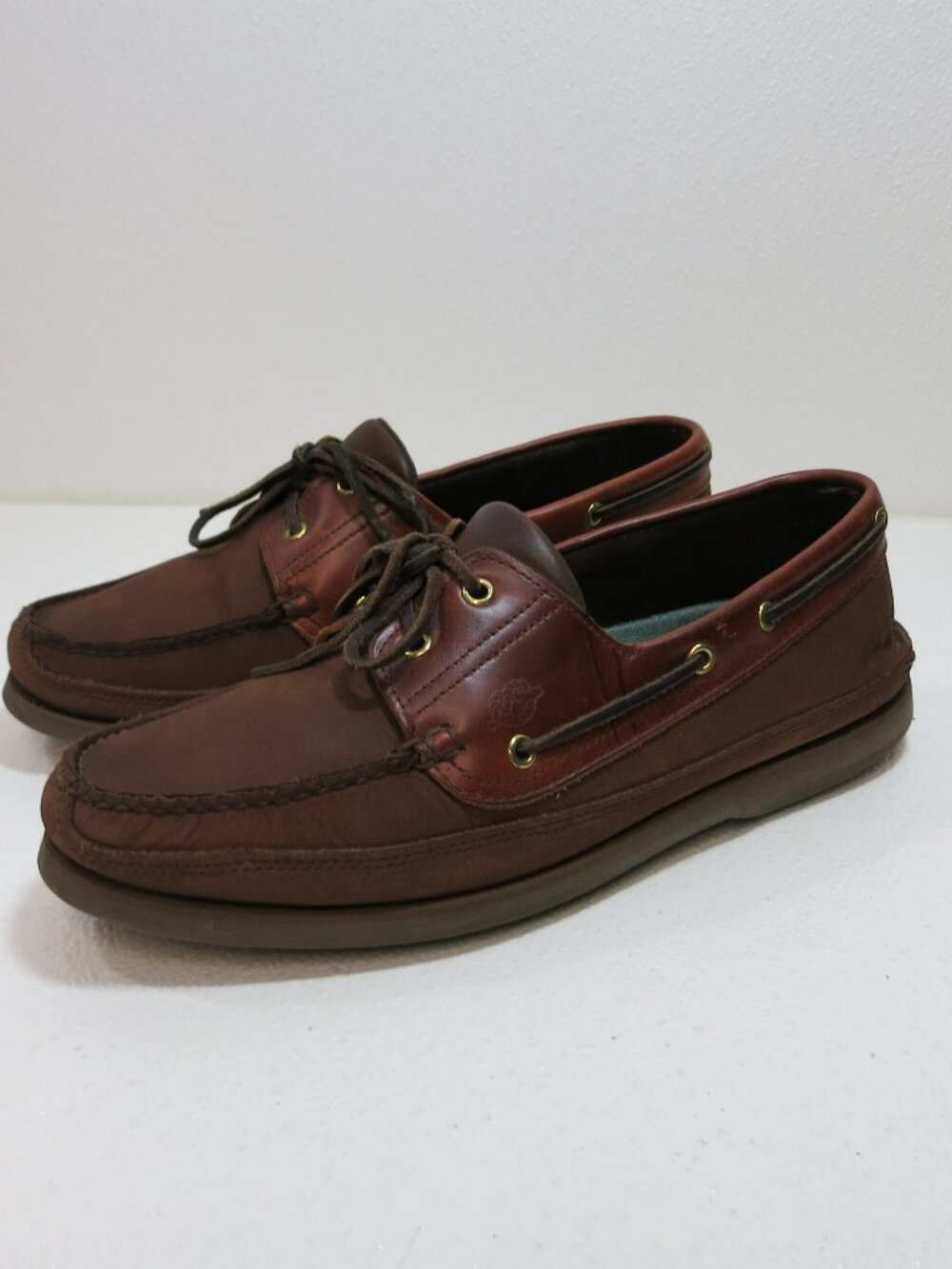 Dexter Genuine Hand-sewn Leather Deck Boat Shoes 12 M